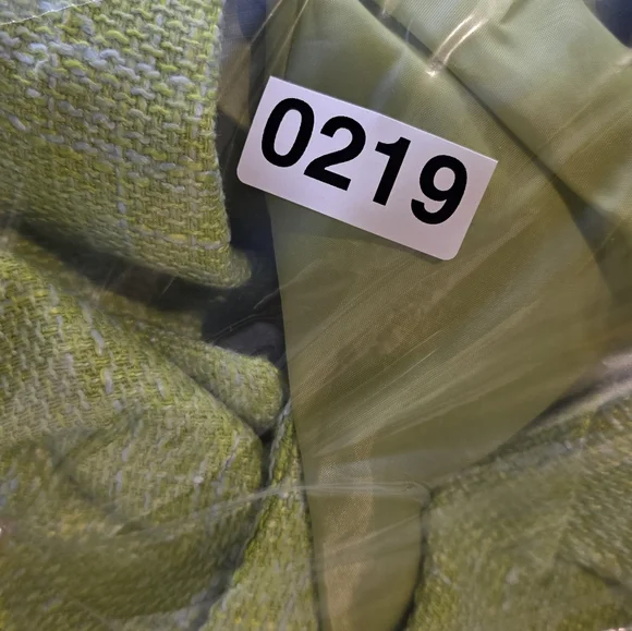 HYFVE Green Double-Breasted Blazer New In Poly Bag Large PTP 20 - Picture 5 of 5